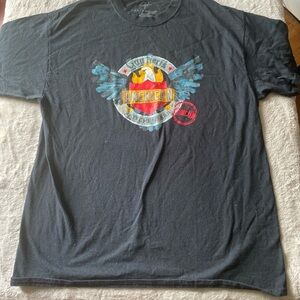Guy fieri Black Graphic T-Shirt sz large